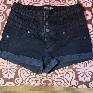 Mossimo Supply Co. Women's Dark Denim High Waist Shorts